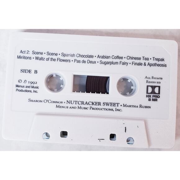 NEW 1992 Nutcracker Sweet: Dessert Cookbook & Music of the Nutcracker (Cassette) - Picture 10 of 11